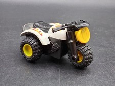 Vintage Honda 250 Three 3 Wheeler Trike Kids Toy Pull Back Made In Hong Kong