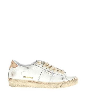 Golden Goose Peach Pink Heel Tap Leder Match Star 152203642