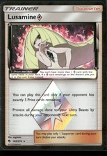 Lusamine Prism Star Prism Rare SM - Lost Thunder 182/214 NM