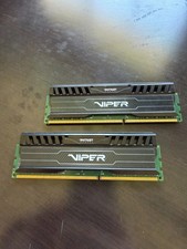 Patriot Viper 16GB 2x8G DDR3 1600MHz PC3-12800 C10 240-Pin UDIMM Dsktop Memory