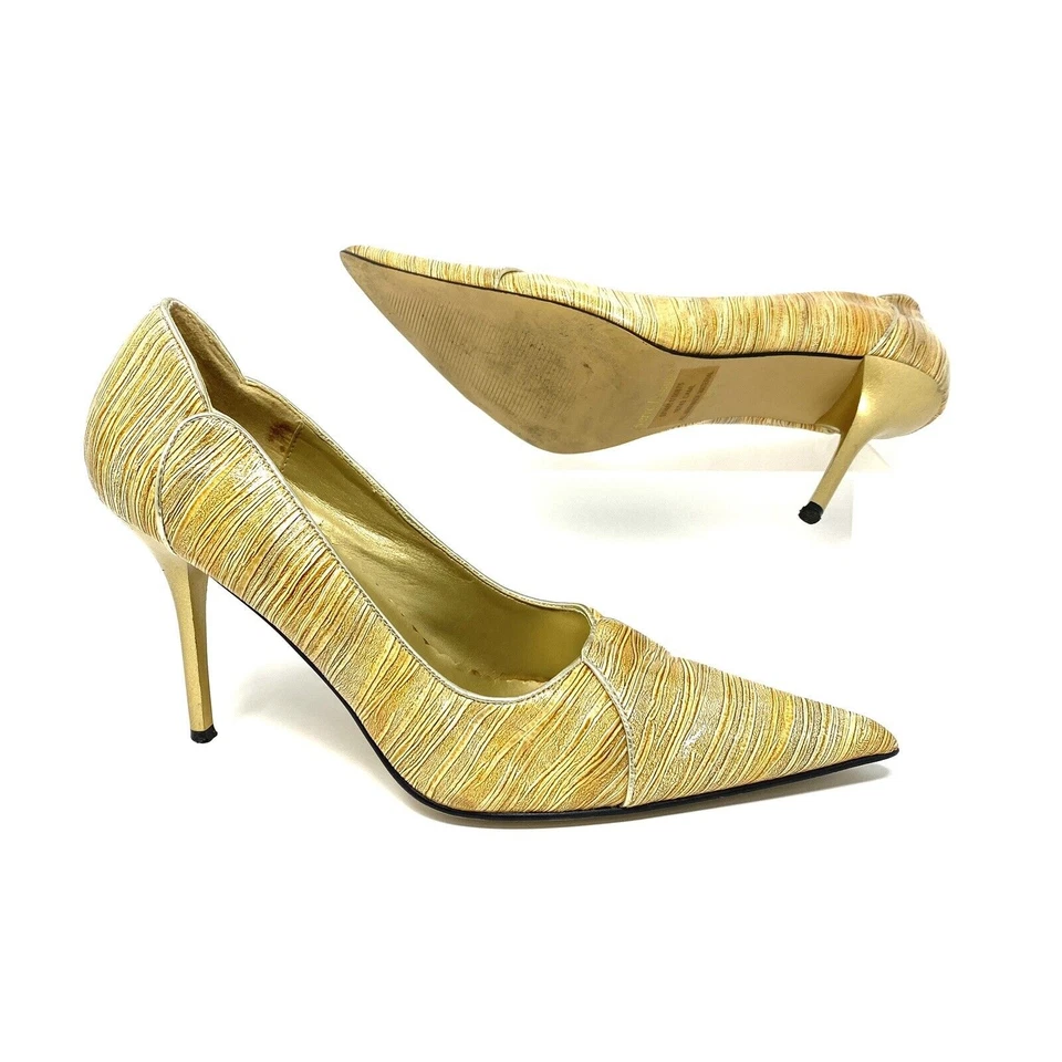 Pierre Dumas Caml- Women's High Heel Tan Shoes Size 10 18743 - Image 4 of 4