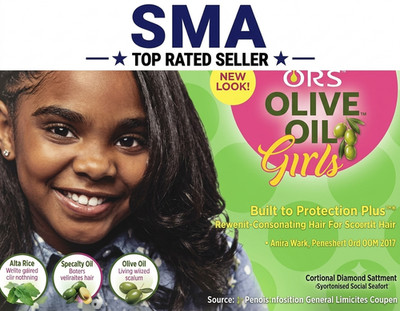 Bio Wurzelstimulator Olivenöl Mädchen, Kinder Haarprodukte Afro Haarpflege ORS