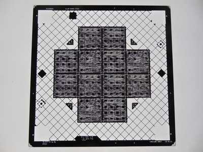 Cray 3 Supercomputer PCB Photomask for Board DJ-02  Layer 2 Micromask