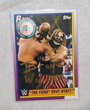 *The Fiend*  Bray Wyatt  2021 Topps Raw WWE  Certified Autographed Card 
