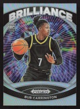 2024 Panini Prizm Draft Picks Bub Carrington Brilliance Prizms Silver #6 Card