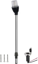 36 Inches Boat Stern Light Anchor LED Marine Navigation All round white 