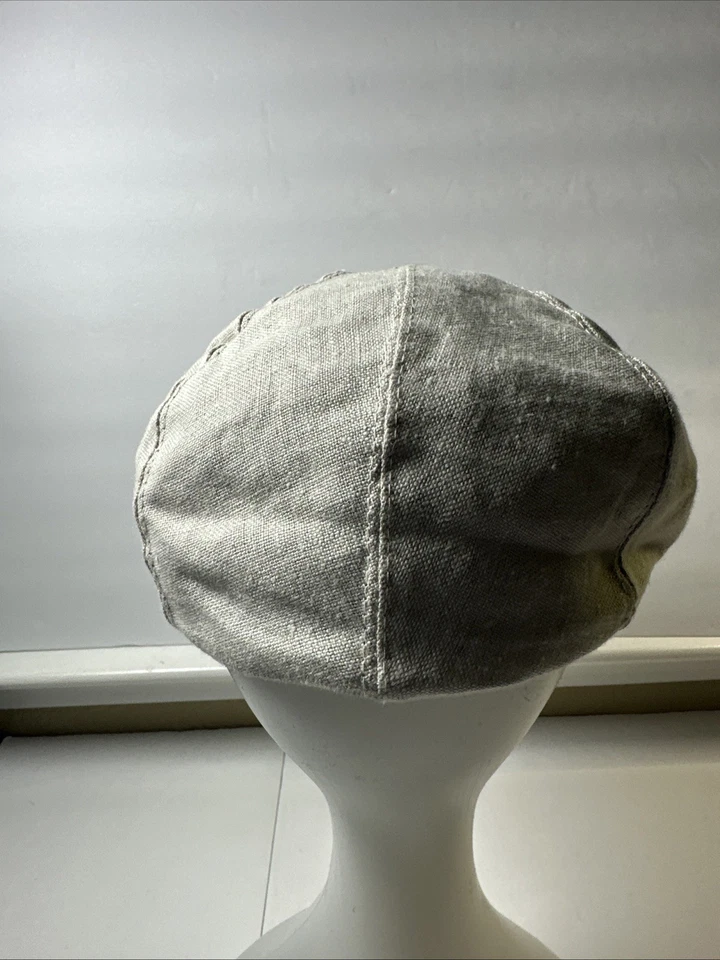 NUEVO CON ETIQUETAS Goorin Bros Periódico Niño Sombrero Plano Hombre Natural Pequeño Foto 4 de 4