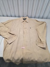 Ralph Lauren Yarmouth Pinpoint Oxford Button Down Shirt Men's Size 17 34/35