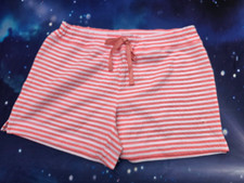 VINTAGE SOFT SENSATIONS PAJAMA SLEEP STRIPED SHORTS SIZE MEDIUM
