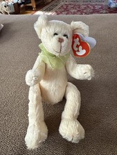 Vintage 1993 Ty Beanie Baby Harper Bear Stuffed Toy (CG)