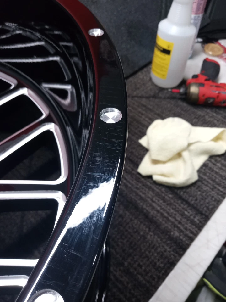 Blemished Single 22x12 Black Milled Wheel Xtreme Force XF10 6x5.5 6x135 -51 — 第 2/4 张图片