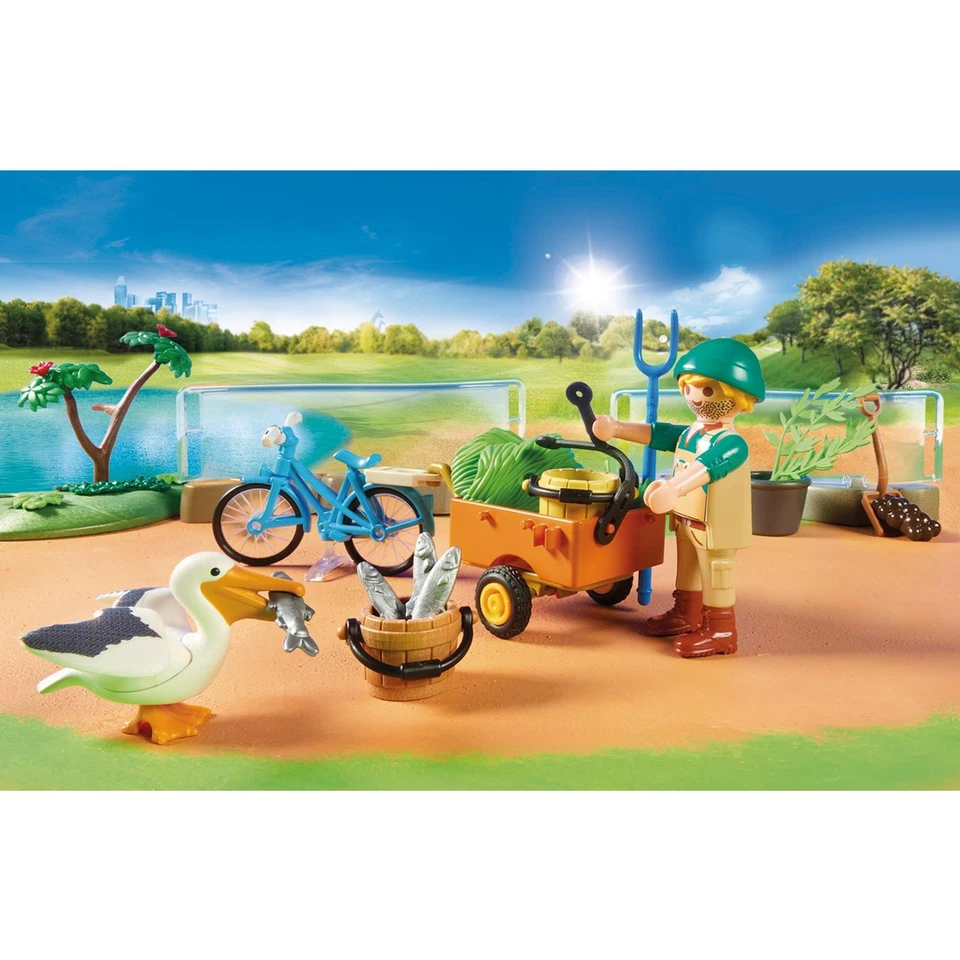 Playmobil Family Fun - Large Zoo 70341- New & Sealed Damaged box - Image 3 of 4