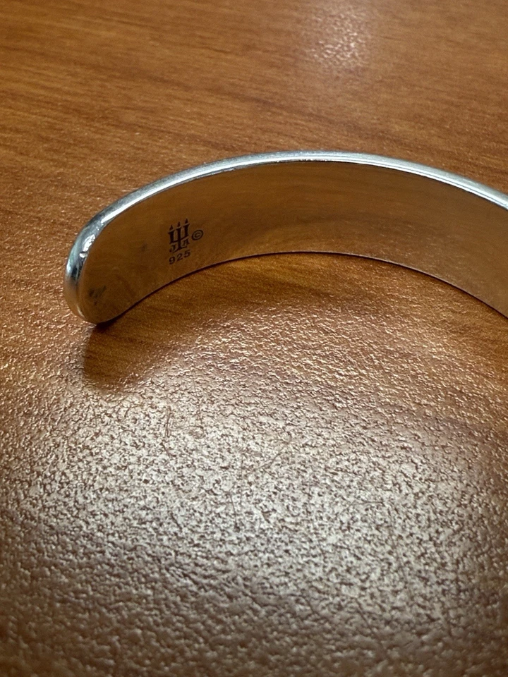 Brazalete James Avery de plata de ley 925 con cuentas (24,9 g)(mediano)  Foto 3 de 4