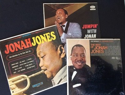Jonah Jones Quartet, Capitol Records, 3LP's All VG+ condition - Super Deal !