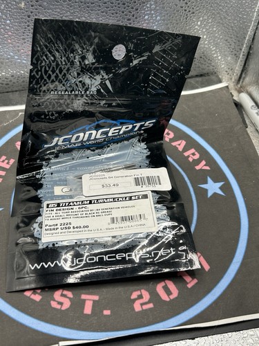 Jconcepts 2225 B4 generation Fin Titanium turnbuckle set - Picture 1 of 1
