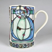 Dunoon Mackintosh Designs Mug by Joanne Triner Scottish Art Nouveau