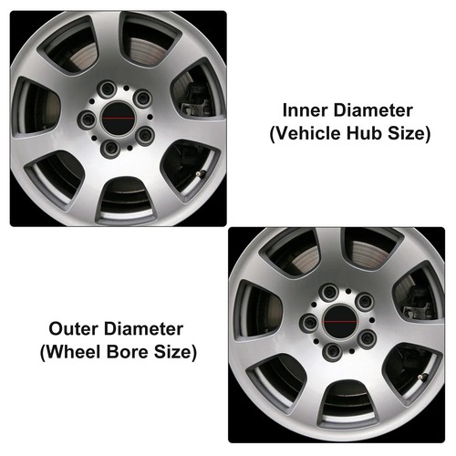 Sleek and Sturdy Aluminum Hub Centric Rings Enhance Vehicle Appearance - Picture 12 of 12