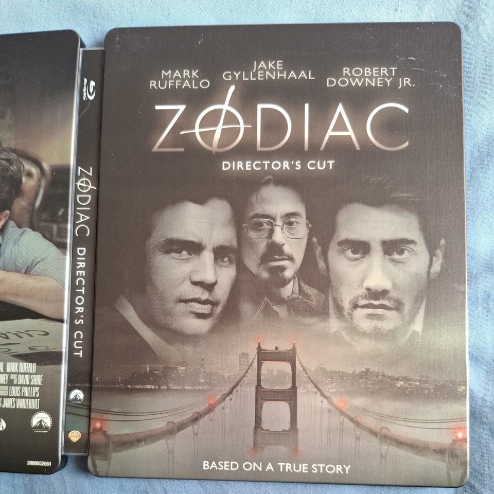 Zodiac Limited Directors Cut USA - Import Steelbook Blu ray OOP very rare - Image 2 of 4