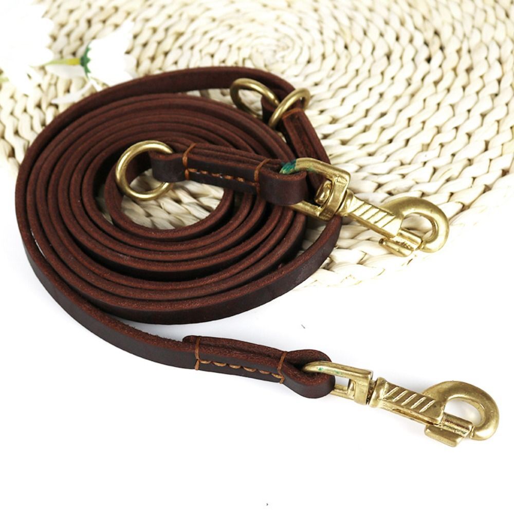 PU Leather Free Leash Durable Dog Training Leash Soft Dog Leash eBay