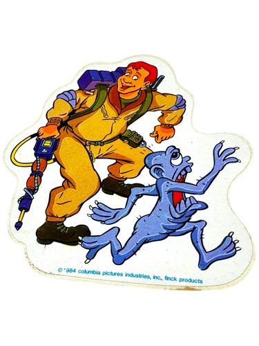 Aufkleber 1984 - Ray Stantz Columbia - real Ghostbusters - INKgrafiX TOYS A331 - Picture 2 of 6