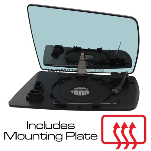 Mirror Glass Mercedes S Class W140 Saloon 1993-1999 Heated Convex Drivers Side