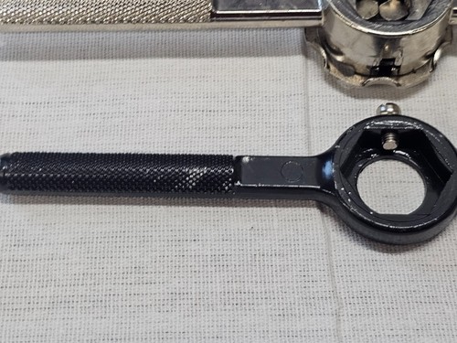 3 Hanson Hex Threading Die Dies Tap T Handle Wrench 1" - Picture 11 of 15