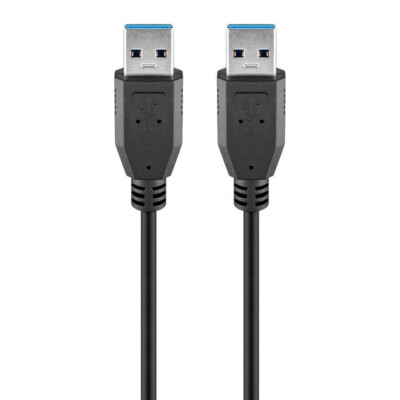 USB 3.0 Verbindungskabel SuperSpeed Datenkabel Kabel A-Stecker / A-Stecker 0,5m