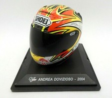 CASCO DEAGOSTINI 1/5 SHOEI ANDREA DOVIZIOSO MOTOGP 125CC CAMPIONE DEL MONDO 2004