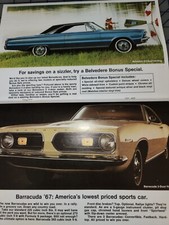 Buy 1968 Plymouth Barracuda GTX Belvedere Parts Manual 68 In Walnut - Foto 2