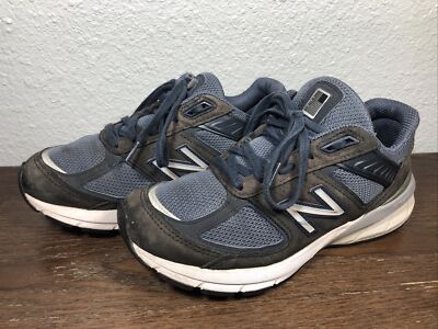 Size 7.5 - New Balance 990v5 Made in USA Navy Silver W for  display picture 2