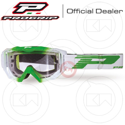 Mask Progrip Glasses Motorcycle cross Enduro 3200-103LS Teal Lenses Photochromic