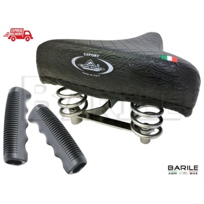 Sattel MONTEGRAPPA EXPORT Fahrrad Graziella - Stab - Holland + Griffe schwarz