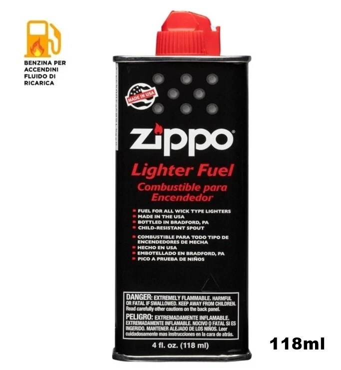 Zippo Accendino antivento – design fiamma – turchese piatto – ricaricabile – riutilizzabile – antivento – in confezione regalo – in metallo – Made in USA – Exclusive