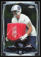 2014 Topps Chrome Mini 180 Taylor Lewan Tennessee Titans RC Football Card