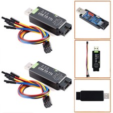 2set Industrial FT232RL Chip UART Serial Module USB to TTL Converter STC 5V/3.3V