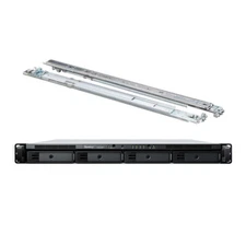 Synology RackStation RS822RP+ NAS Server, Ryzen2.2GHz CPU, 40TB HDD and Rail Kit