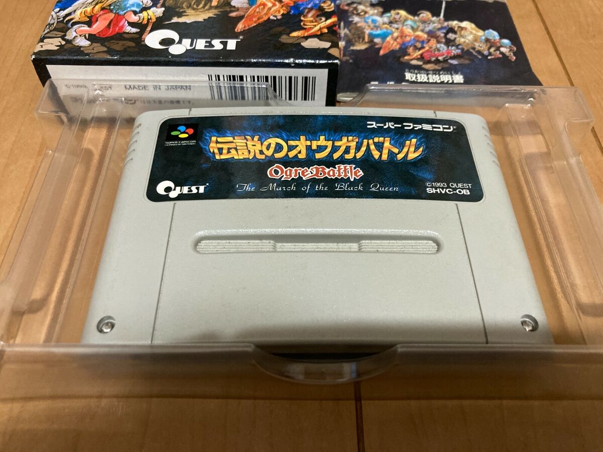 Ogre Battle: March of the Black Queen Japan Super Famicom Ogre Battle: March of the Black Queen Japan Super Famicom
