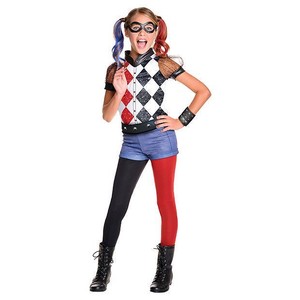 HARLEY QUINN Deluxe Costume Size 6-8