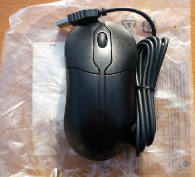 DELL Optical Wheel Mouse M-UAR DEL7 USB Wired - NEW OPEN BOX