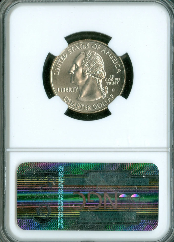 2009 D US VIRGIN ISALND QUARTER NGC MS68 SMS MAC SPOTLESS . - Image 2 of 4