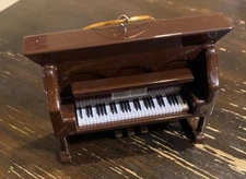 Upright Piano Tree Ornament 3 1/2  inches by 3 inches