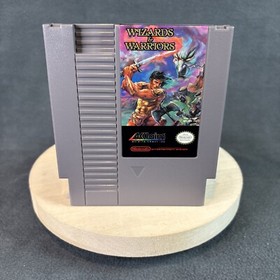 Nintendo NES Wizards & Warriors + Iron Sword: Wizards & Warriors II - Rd Descrip