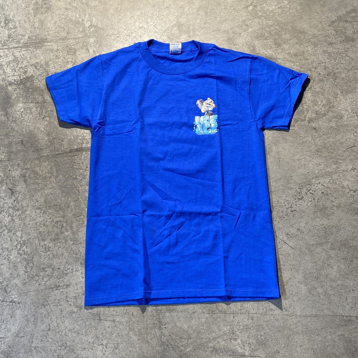 Vintage Ice Age 2002 Movie Logo Promo T Shirt mens small Vintage Ice Age 2002 Movie Logo Promo T Shirt mens small