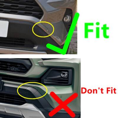 4X Front Left Right Bumper Tow Hook Eye Cover Cap For Toyota RAV4