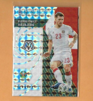 2021 Panini Mosaic UEFA Euro 2020 Prizm Pierre-Emile Hojbjerg, Denmark #5