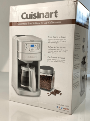 Cuisinart DGB-400SS Grind & Brew 12 Cup Coffeemaker Gray/Stainless