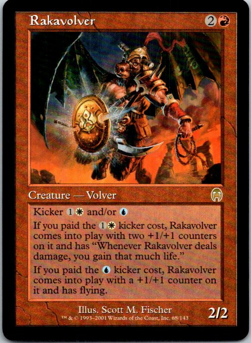 Rakavolver Magic The Gathering Apocalypse Near Mint