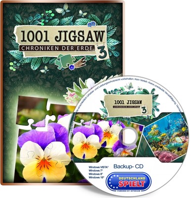 1001 Jigsaw - Cronache Della Terra 3 Per PC (Windows VISTA/7/8/10) - Gioco Di Logica Nuovo