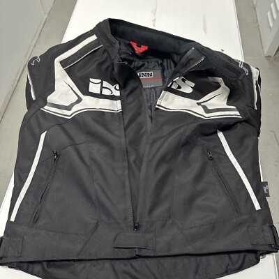 Motorcycle jacket protective jacket iXS size XL black