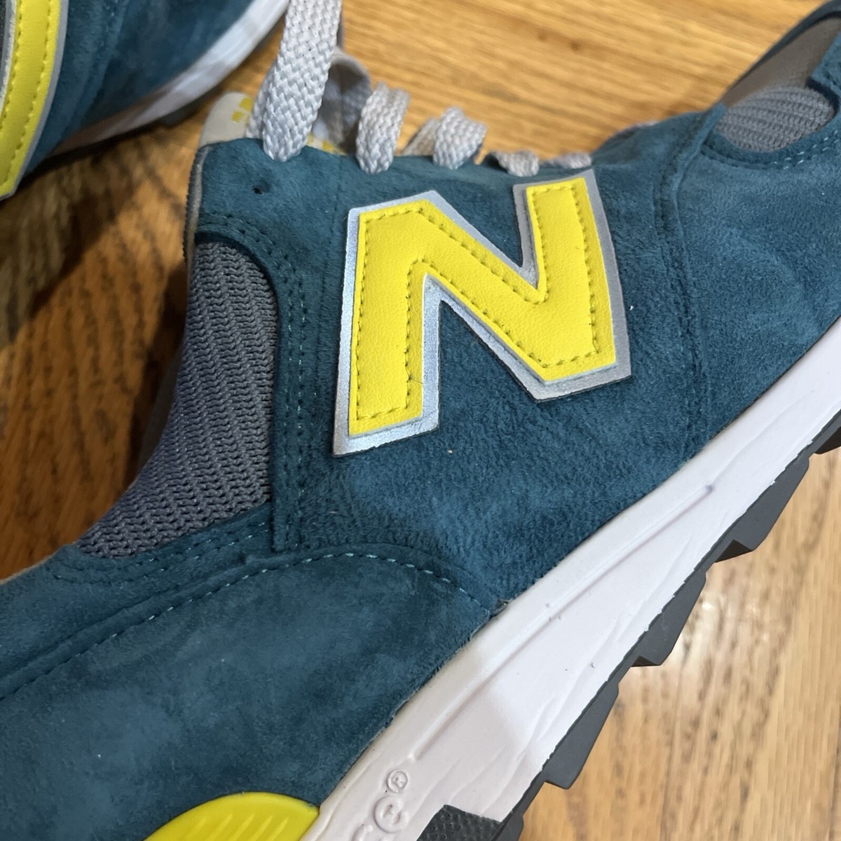 Size 12 - New Balance J.Crew x 1400 Made in USA Blue Yellow